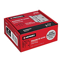 Bisagra cuadrada 3-1/2', acero inoxidable, plana - BC-354P / 43228 Bisagra cuadrada 3-1/2', acero inoxidable, plana - BC-354P / 43228