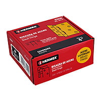 Bisagra cuadrada 4', acero latonado, plana - BC-401P / 43239 Bisagra cuadrada 4', acero latonado, plana - BC-401P / 43239