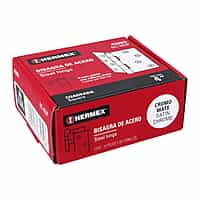 Bisagra cuadrada 4', acero cromo mate, plana - BC-403P / 43263 Bisagra cuadrada 4', acero cromo mate, plana - BC-403P / 43263