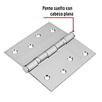 Bisagra cuadrada 4', acero inoxidable, plana - BC-404P / 43229 Bisagra cuadrada 4', acero inoxidable, plana - BC-404P / 43229