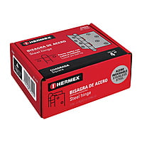Bisagra cuadrada 4', acero inoxidable, redonda - BC-404R / 43224 Bisagra cuadrada 4', acero inoxidable, redonda - BC-404R / 43224