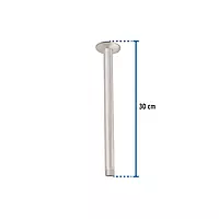 Brazo y chapetón de repuesto para regadera techo, satinado - BCH-710N / 45589 Brazo y chapetón de repuesto para regadera techo, satinado - BCH-710N / 45589