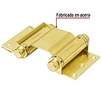 Bisagra de doble acción 3', acero latonado - BID-301 / 43182 Bisagra de doble acción 3', acero latonado - BID-301 / 43182