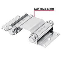 Bisagra de doble acción 3', acero cromado - BID-303 / 43183 Bisagra de doble acción 3', acero cromado - BID-303 / 43183