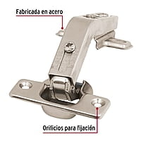 Bolsa con 2 bisagras bidimensionales de 135° - BIDI-135 / 43162 Bolsa con 2 bisagras bidimensionales de 135° - BIDI-135 / 43162