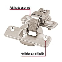 Bolsa con 2 bisagras bidimensionales de brazo corto - BIDI-FF / 43164 Bolsa con 2 bisagras bidimensionales de brazo corto - BIDI-FF / 43164