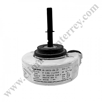Motor Evaporador Para Minisplit 1 Ton 220V Yyw12-4-326 Mod.Mmec1221C,H,Smec1221R - Yyw12-4-326