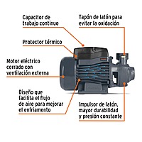 bomba-eléctrica-periférica-para-agua-1-2-hp-boap-1-2a2-12111 bomba-eléctrica-periférica-para-agua-1-2-hp-boap-1-2a2-12111