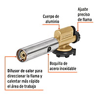 Boquilla metálica con enc electrónico p/lata de 1/4 vuelta - BOQ-90 / 11987 Boquilla metálica con enc electrónico p/lata de 1/4 vuelta - BOQ-90 / 11987