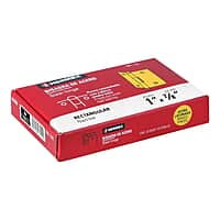 Bisagra rectangular 1', acero latonado - BR-101 / 43192 Bisagra rectangular 1', acero latonado - BR-101 / 43192
