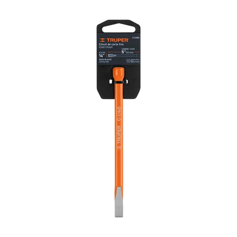 cincel-de-corte-frio-1-4-x-5-truper-c-1-4x5-12100 cincel-de-corte-frio-1-4-x-5-truper-c-1-4x5-12100