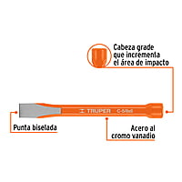 cincel-de-corte-frio-de-5-8-x-6-truper-c-5-8x6-12127 cincel-de-corte-frio-de-5-8-x-6-truper-c-5-8x6-12127