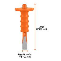 cincel-de-corte-frio-7-8-x-8-con-grip-c-7-8x8g-12277 cincel-de-corte-frio-7-8-x-8-con-grip-c-7-8x8g-12277