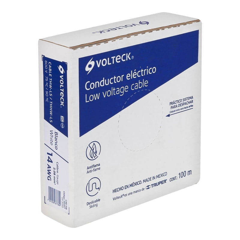 caja-con-100-m-de-cable-thhw-ls-14-awg-blanco-volteck-cab-14b-46057 caja-con-100-m-de-cable-thhw-ls-14-awg-blanco-volteck-cab-14b-46057
