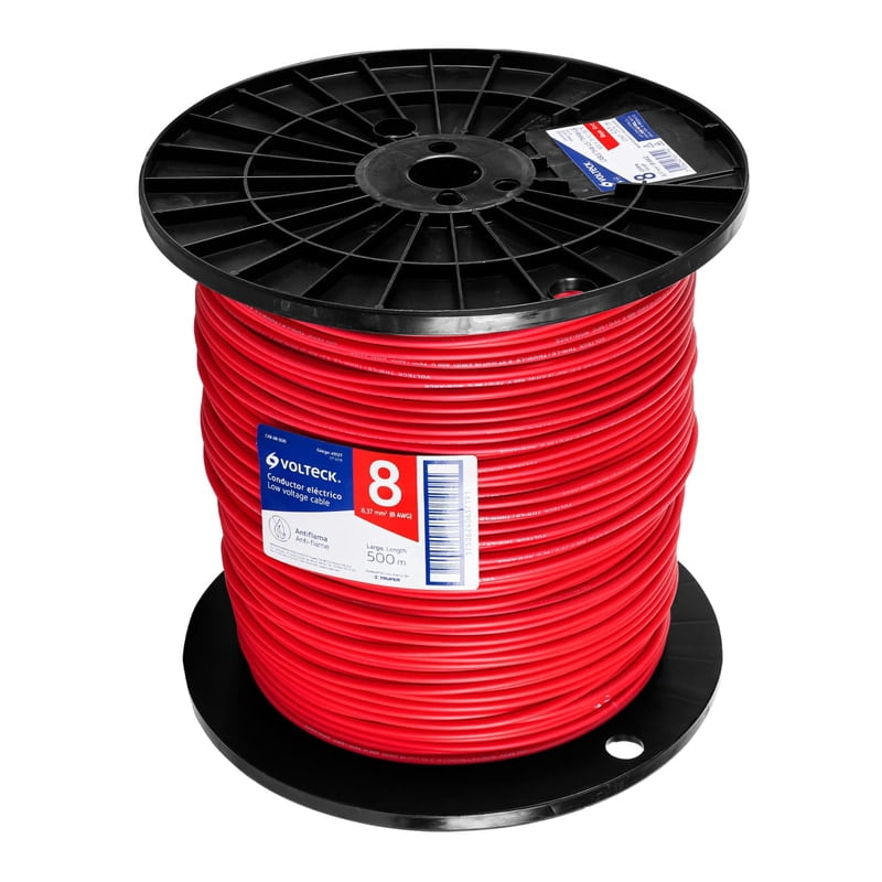 metro-de-unicable-thhw-ls-8-awg-rojo-en-carrete-de-500-m-cab-8r-500-40127 metro-de-unicable-thhw-ls-8-awg-rojo-en-carrete-de-500-m-cab-8r-500-40127