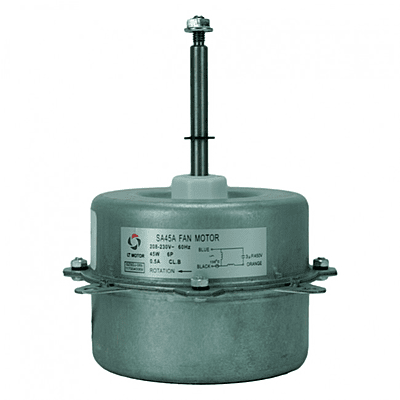 Motor Para Minisplit, Condensador 1.5 Tonelada, 220V, 60Hz, 45W, 0.5A, Capacitor 3Mf 450V