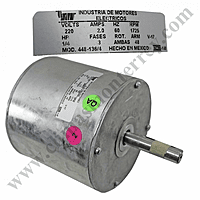 Motor Condensador, 1/4 Hp, Fases 3,448-136/4, 220V, 2.0A, 60Hz, 1725 Rpm, Armazon 48 - 448-136/4 Motor Condensador, 1/4 Hp, Fases 3,448-136/4, 220V, 2.0A, 60Hz, 1725 Rpm, Armazon 48 - 448-136/4