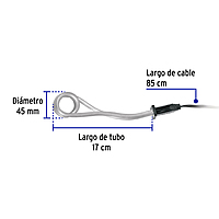 Calentador de inmersión para agua #4, 750W, 15 L Volteck - CAGU-4 / 46306 Calentador de inmersión para agua #4, 750W, 15 L Volteck - CAGU-4 / 46306