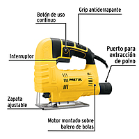 Sierra caladora 400 W 3.1 A, Pretul - CALA-P3 / 24047 Sierra caladora 400 W 3.1 A, Pretul - CALA-P3 / 24047
