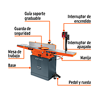 CANT-8X-2 Canteadora de 8', 2 HP Truper CANT-8X-2 Canteadora de 8', 2 HP Truper