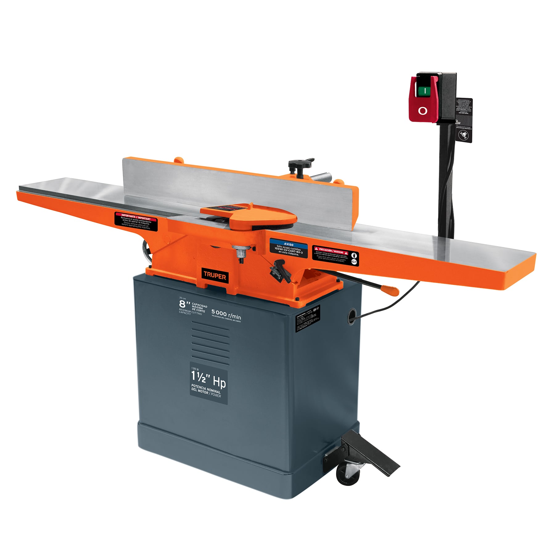 CANT-8X-2 Canteadora de 8', 2 HP Truper CANT-8X-2 Canteadora de 8', 2 HP Truper
