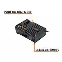 Cargador rápido de baterías de ion litio 20V, TRUPER PRO, 103242 - CARA-20A Cargador rápido de baterías de ion litio 20V, TRUPER PRO, 103242 - CARA-20A