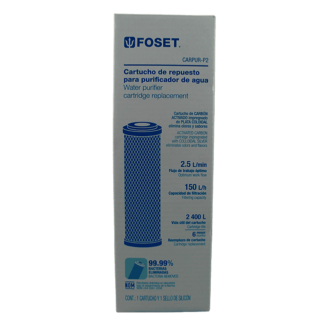 cartucho-repuesto-purificador-agua-carpur-p2-49218 cartucho-repuesto-purificador-agua-carpur-p2-49218