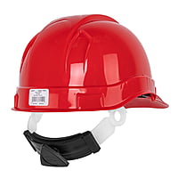 Casco de seguridad, ajuste de matraca, rojo - CAS-R / 10373 Casco de seguridad, ajuste de matraca, rojo - CAS-R / 10373