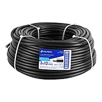 Metro de cable uso extra rudo 3 x 12 AWG en rollo de 100 m - CAUR-312 / 40006