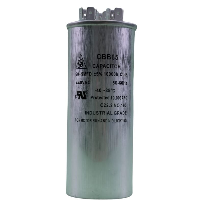 Capacitor Dual 60+5Mfd, 37V Gb - CD4-R-60 Capacitor Dual 60+5Mfd, 37V Gb - CD4-R-60