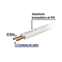 metro-de-cordón-dúplex-flexible-spt-14-awg-en-carrete-500-m-cdu-14-500-40042 metro-de-cordón-dúplex-flexible-spt-14-awg-en-carrete-500-m-cdu-14-500-40042