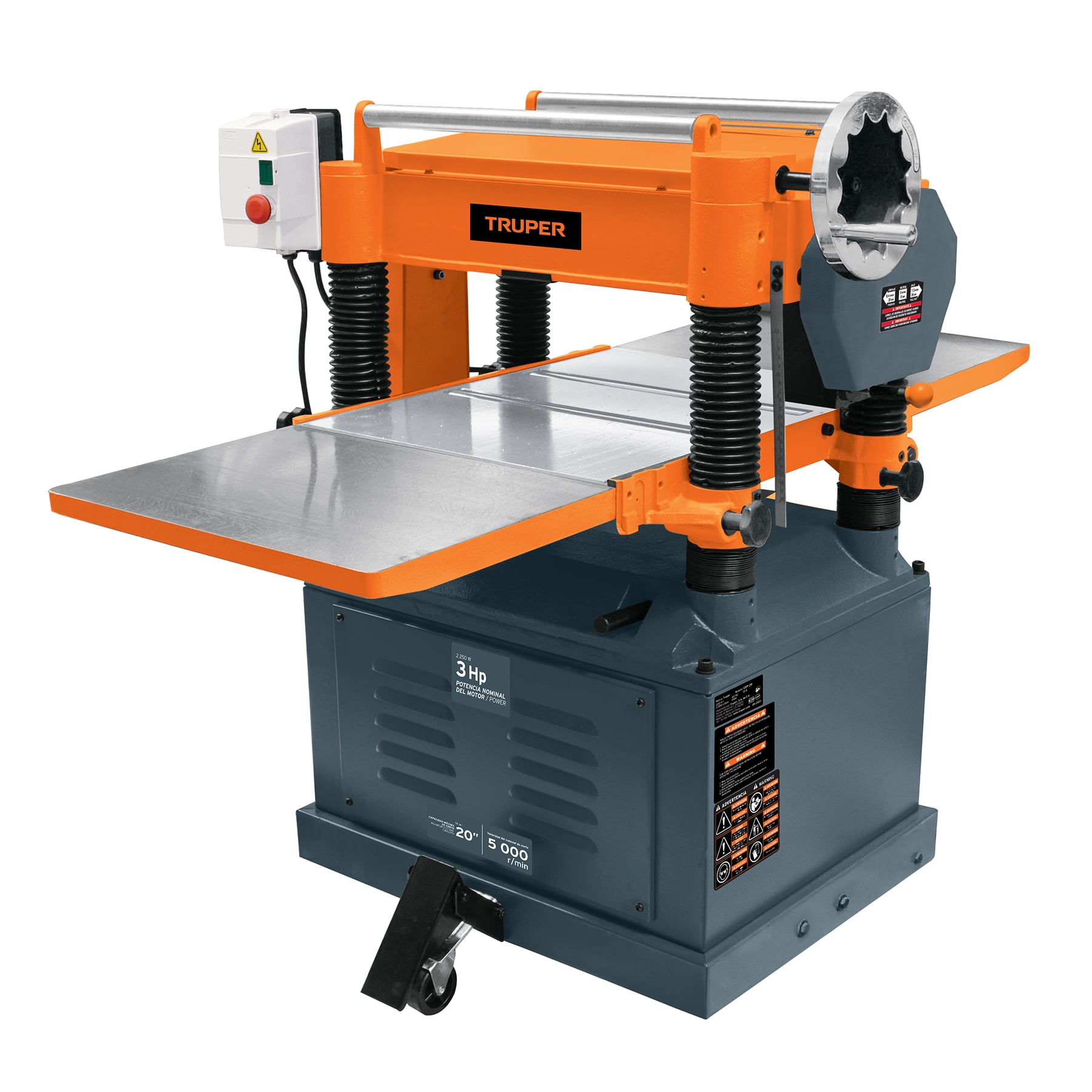Cepillo de piso 20", 3 HP (2250 W), Truper - 16293