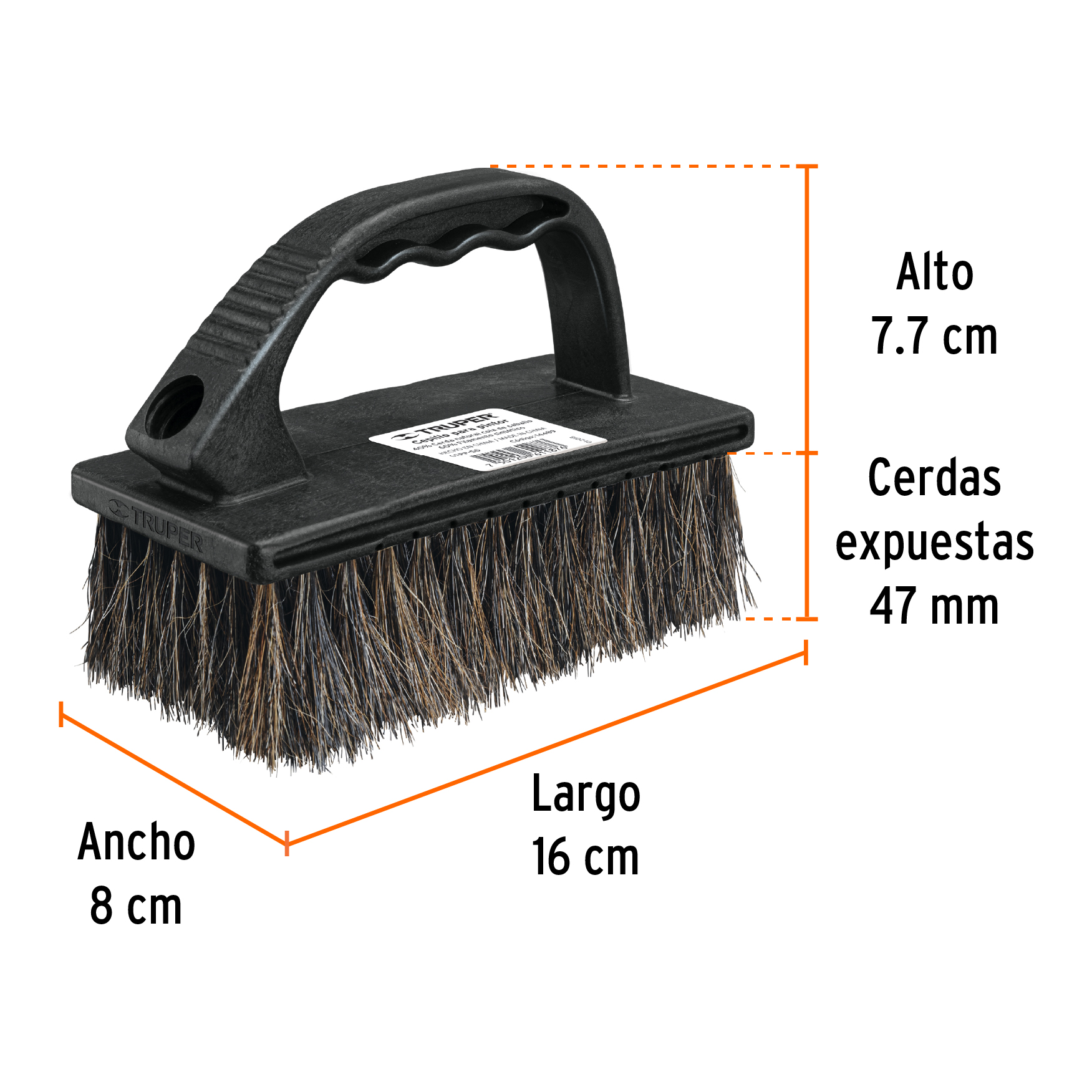 Cepillo para pintor, cerda natural y sintética - CEPP-50 / 14489 Cepillo para pintor, cerda natural y sintética - CEPP-50 / 14489