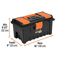 Caja para herramienta de 16' con compartimentos - CHA-16NC / 11141 Caja para herramienta de 16' con compartimentos - CHA-16NC / 11141