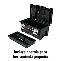 Caja p/herramienta 19' c/compartimentos y broches metálicos - CHA-19S / 11811 Caja p/herramienta 19' c/compartimentos y broches metálicos - CHA-19S / 11811