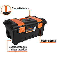 Caja para herramienta de 22' con compartimentos - CHA-22NC / 11145 Caja para herramienta de 22' con compartimentos - CHA-22NC / 11145