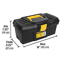 Caja plástica para herramientas, 16' Pretul - CHP-16P / 20532 Caja plástica para herramientas, 16' Pretul - CHP-16P / 20532