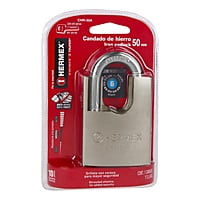 Candado de hierro con coraza, 50mm, llave anti-ganzúa - CHR-50A / 43313 Candado de hierro con coraza, 50mm, llave anti-ganzúa - CHR-50A / 43313