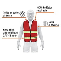chaleco-de-seguridad-rojo-alta-visibilidad-con-cierre-chs-600r-15417 chaleco-de-seguridad-rojo-alta-visibilidad-con-cierre-chs-600r-15417