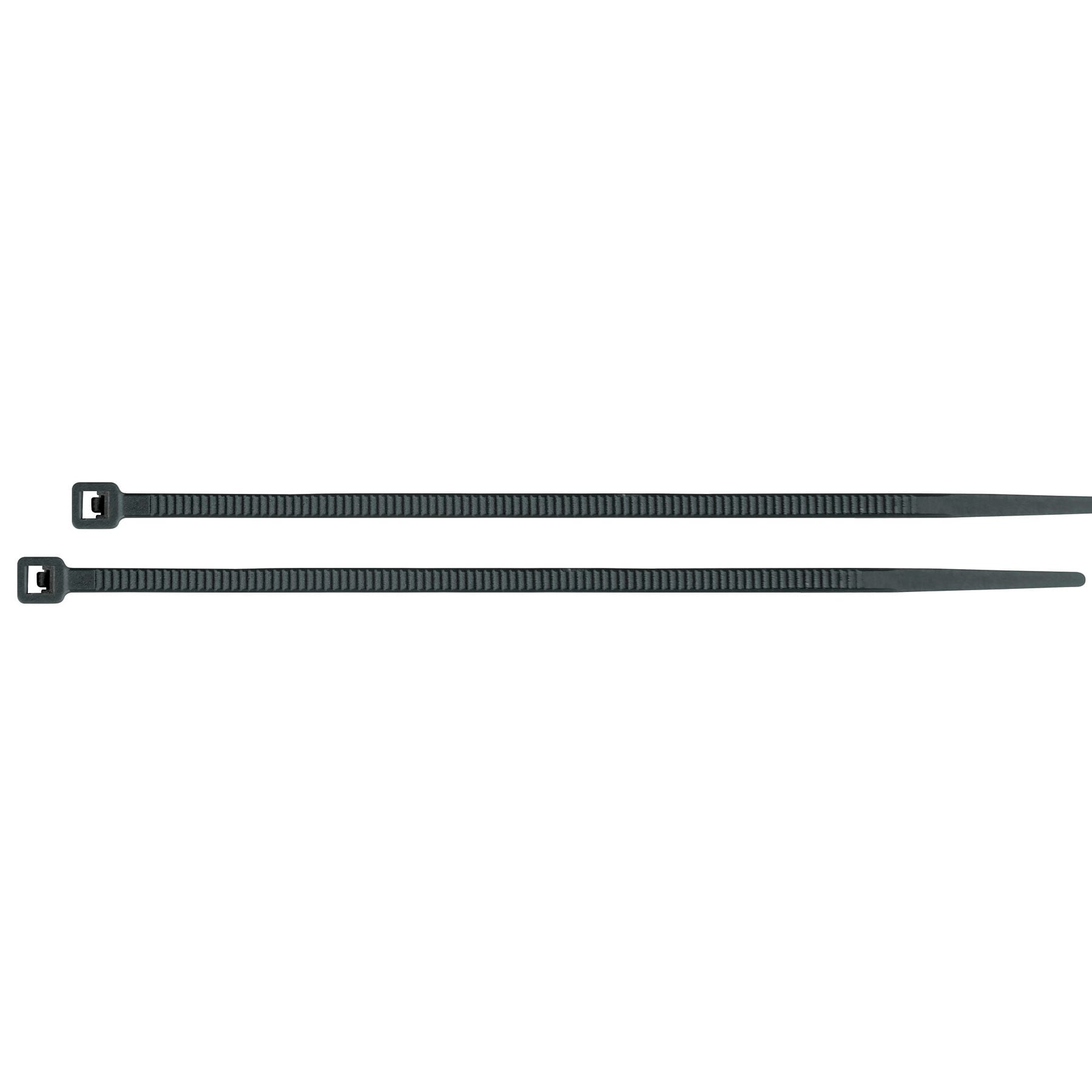 Bolsa con 25 cinchos plásticos 50 lb, 400x4.5 mm, negros - CIN-5040N / 44330