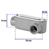 Condulet 3/4' conexión tipo LL, Volteck - COLET-3/4-LL / 46977 Condulet 3/4' conexión tipo LL, Volteck - COLET-3/4-LL / 46977