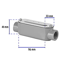Condulet 3/4' conexión tipo T, Volteck - COLET-3/4-T / 46980 Condulet 3/4' conexión tipo T, Volteck - COLET-3/4-T / 46980