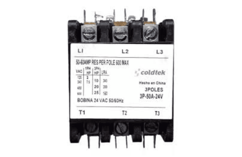 Contactor 3 polos 24V 50/60 HZ parsa chiller Carrier Mod 30RAP0356DC00100 Contactor 3 polos 24V 50/60 HZ parsa chiller Carrier Mod 30RAP0356DC00100