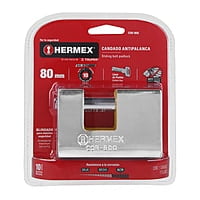 Candado antipalanca, 80mm, blindado, llave puntos - COR-80Q / 43352 Candado antipalanca, 80mm, blindado, llave puntos - COR-80Q / 43352