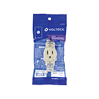 Contacto sencillo, 2 polos 3 hilos, Standard, marfil - COSE-S / 46109 Contacto sencillo, 2 polos 3 hilos, Standard, marfil - COSE-S / 46109