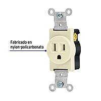 Contacto sencillo, 2 polos 3 hilos, Standard, marfil - COSE-S / 46109 Contacto sencillo, 2 polos 3 hilos, Standard, marfil - COSE-S / 46109