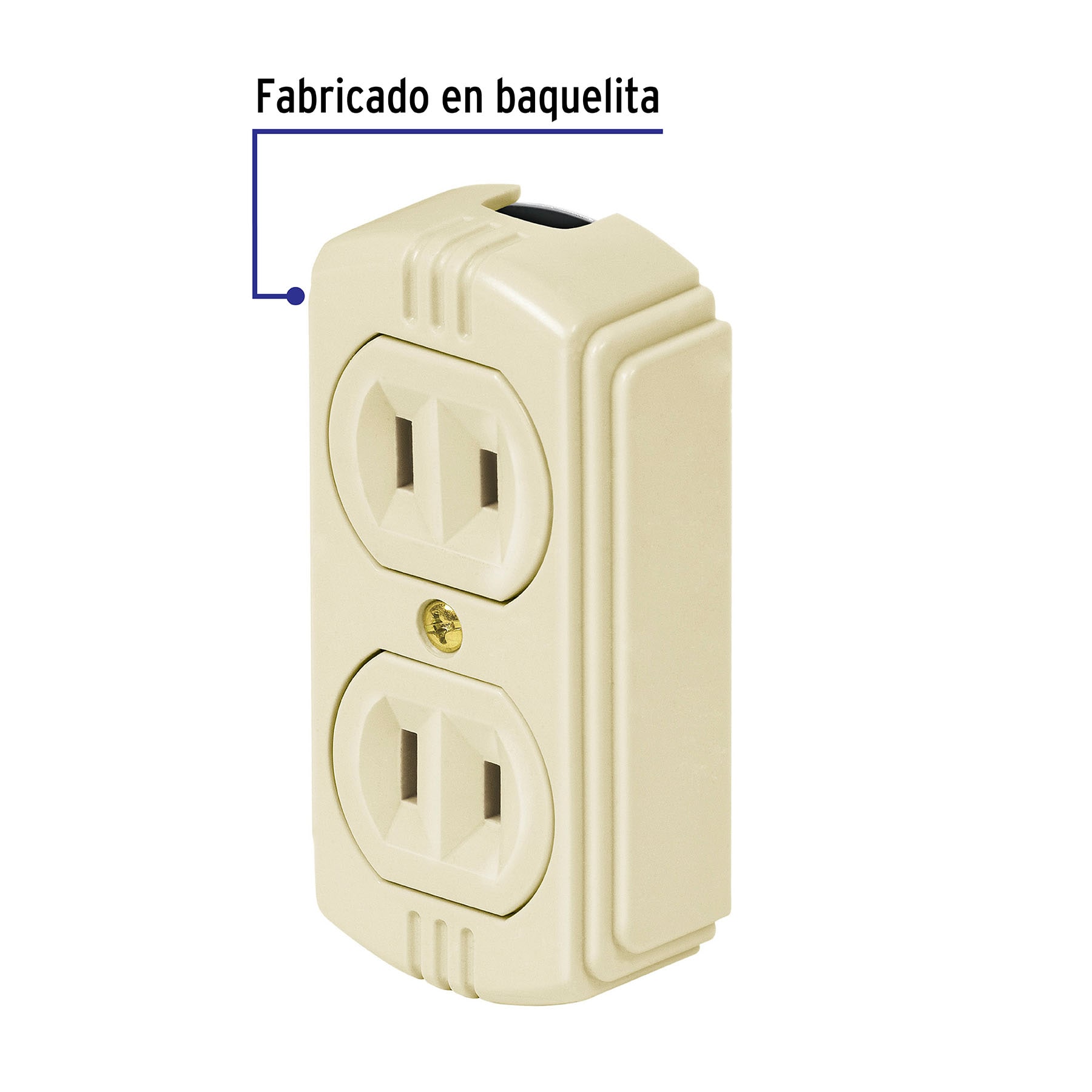 contacto-de-sobreponer-dúplex-sin-tierra-coso-d-46106 contacto-de-sobreponer-dúplex-sin-tierra-coso-d-46106