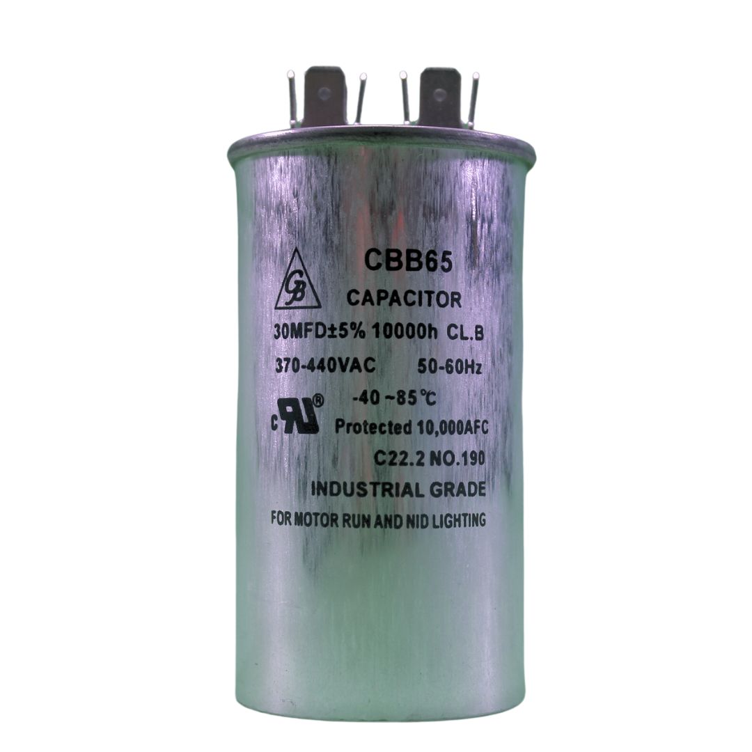 Capacitor de Trabajo 30Mf 370 a 440V - CR-30-D Capacitor de Trabajo 30Mf 370 a 440V - CR-30-D