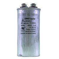 Capacitor De Trabajo 45Mf 370 A 440V - CR-45-D Capacitor De Trabajo 45Mf 370 A 440V - CR-45-D