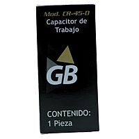Capacitor De Trabajo 45Mf 370 A 440V - CR-45-D Capacitor De Trabajo 45Mf 370 A 440V - CR-45-D